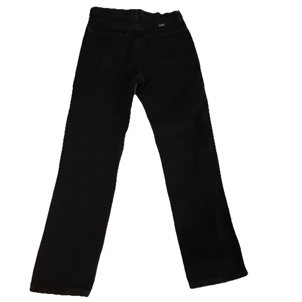 Rustler Cowboy Cut Slim Fit Jeans Men 30x30 Actual 29 Black Denim Workwear‎ - Picture 2 of 12